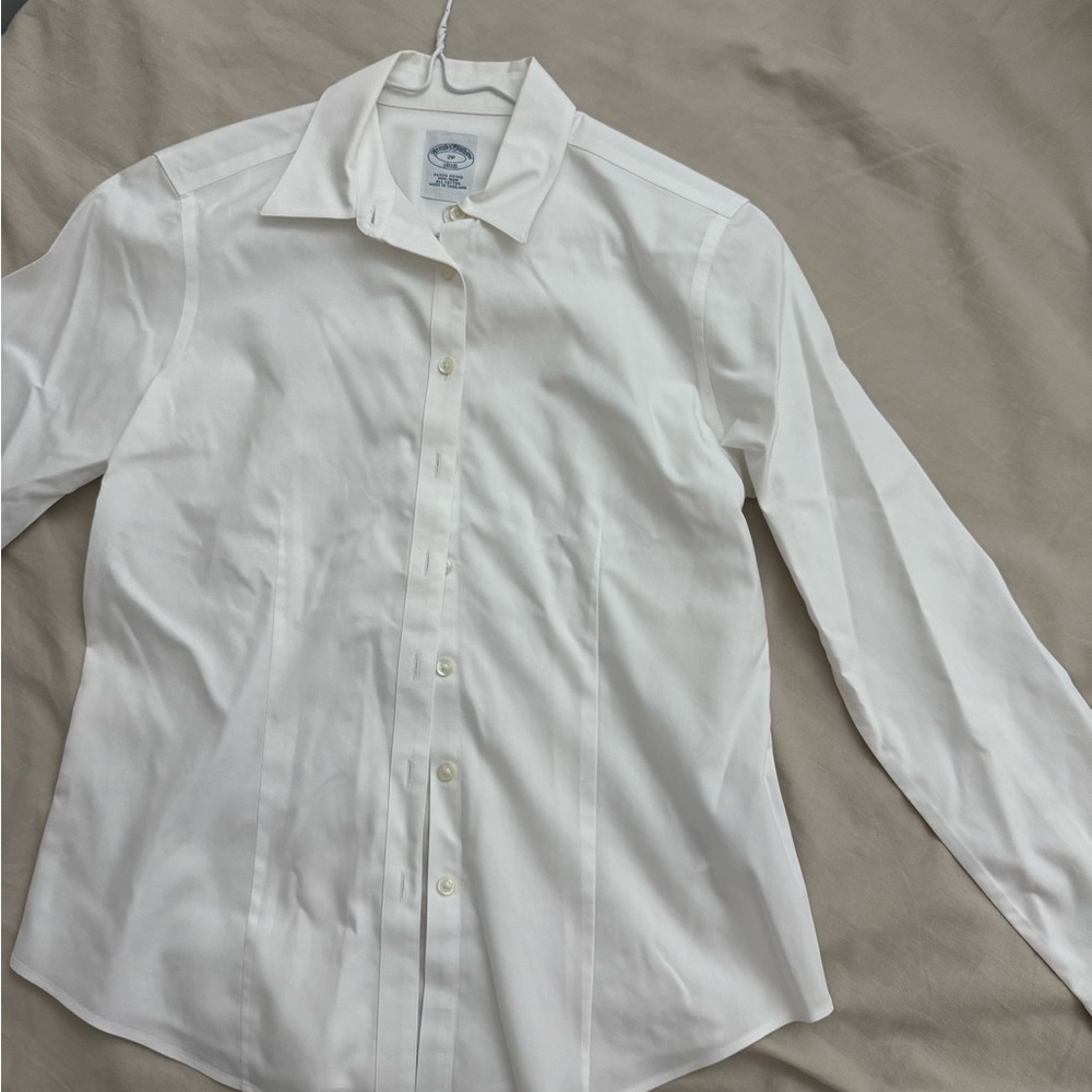 Brooks Brothers Classic White Button-Down Shirt